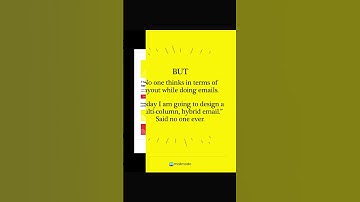 Email Layout Explained in 40 Seconds #emaildesign #emailtips #emailmarketing #emailstrategy