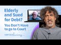 Elderly and Sued for Debt? You Don't Have to go to Court