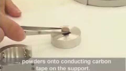 SEM sample prep: Bulk or powdered samples