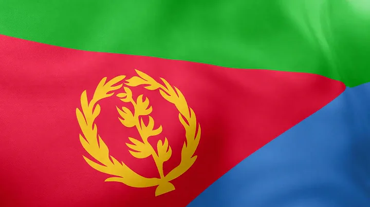 ERITREA - Waving Flag Loop 4K