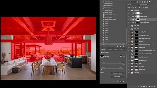 Editing a Complex Architecture Photo