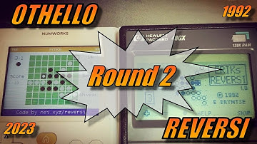 Round 2 Othello : NUMWORKS vs HP48GX