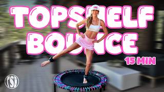 Intermediate Full Body Rebounder Workout | Standing Core & Booty Sculpt with Ankle Weights