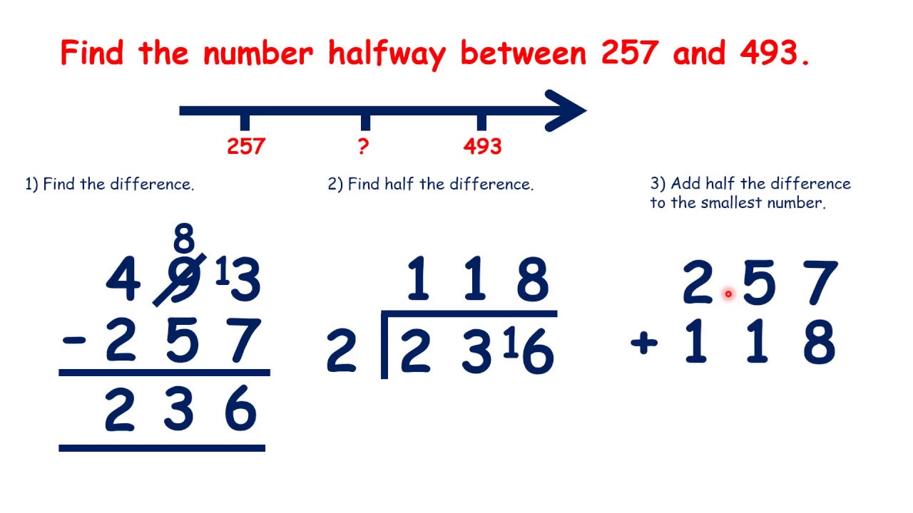 find-the-number-halfway-between-two-three-digit-numbers-youtube