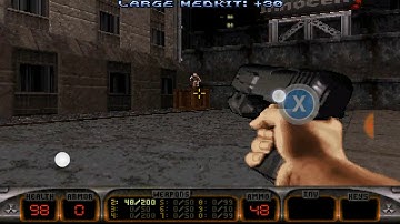 Testing "passThrough" flag and immersive mode in Duke3D in Magic Dosbox