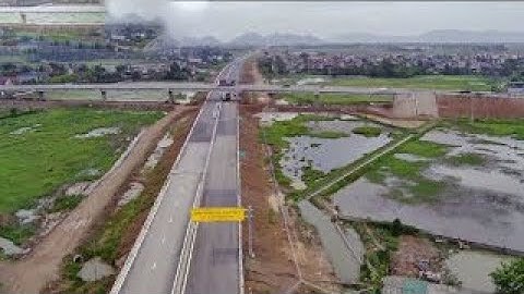 Cao tốc Bắc Nam_cập nhật tiến độ thi công _ nút giao đồng giao _tuyến Mai Sơn QL45. Mường Ngạo TV