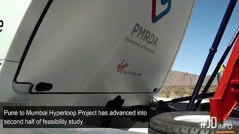 Mumbai - Pune virgin hyperloop travel system