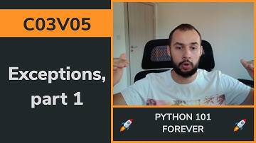 C03V05 - Exceptions, part 1