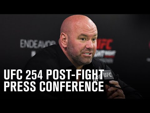 UFC 254: Post-fight Press Conference