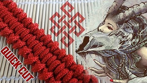 How to Make a Capricorn Paracord Bracelet Tutorial Quick Cut