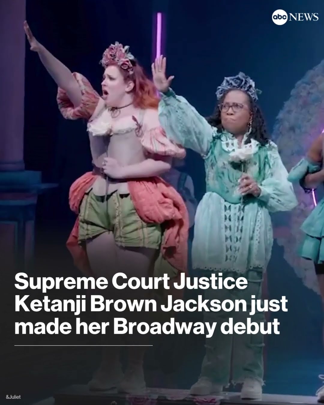 Supreme Court Justice Ketanji Brown Jackson makes Broadway debut