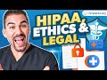 Fundamentals of nursing  learn hipaa ethics  legal tort law made easy