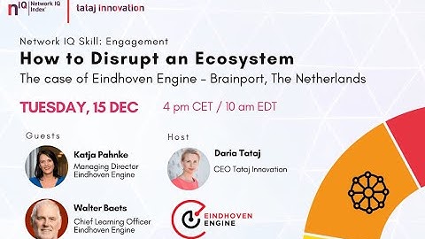 How to Disrupt an Ecosystem | Network IQ Development [Engagement]