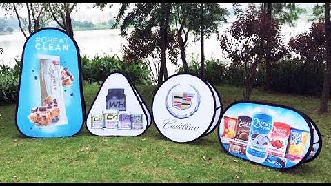 A-Frame Banner Pop-Up Banner