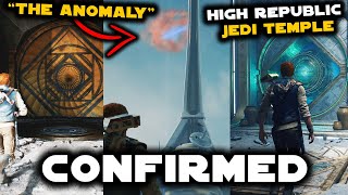 What &quot;The Anomaly&quot; and High Republic Temples mean for Jedi Survivor