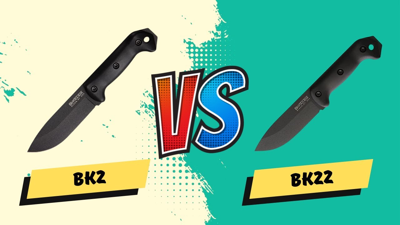 Kabar Becker BK2 VS BK22 : What's The Difference? [2023 Comparison] -  YouTube