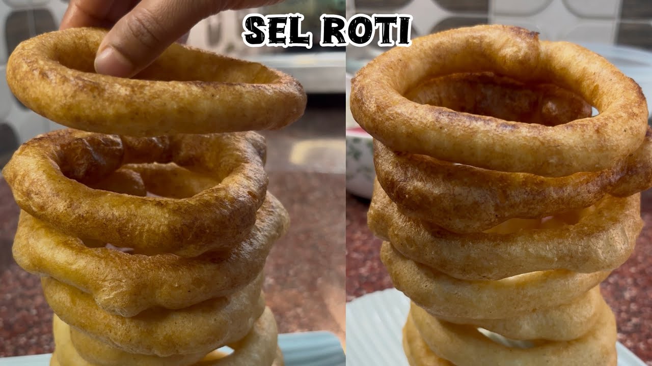 Sel Roti Fini Roti Traditional Sel Roti Recipe || Festival Special - YouTube