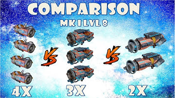 Sonic weapons comparison 4x Scatter vs 3x Havoc vs 2x Devastator war robots