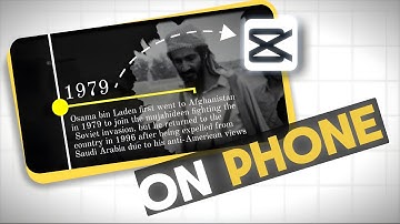 Editing Documentary On Phone Using CapCut (FREE + BEGINNER FRIENDLY) 