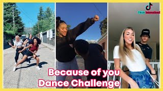 New Tiktok Dance Challenge (Because of you) | Tiktok Compilations