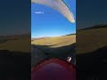 Coming in for a landing after flying for around an hour #paragliding