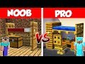 Minecraft NOOB vs PRO: Secret Bed Battle in Minecraft / Animation