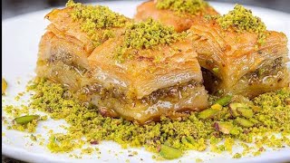 Turkish Dessert Baklava At Home 🤍| Easy Authentic Recipe By Mom’s Kitchen
