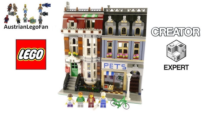 foretage afvisning nyheder LEGO Pet Shop 10218 modular building Review! - YouTube