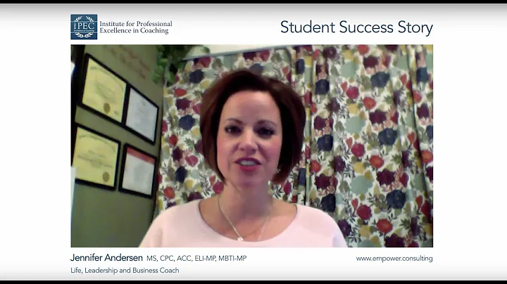 iPEC Coach Success Story - Jennifer Andersen