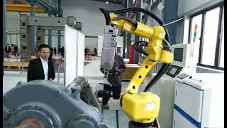 Laser Cleaning Machine For Tire Mold, Bridge Rust, Paint, Train Wheel