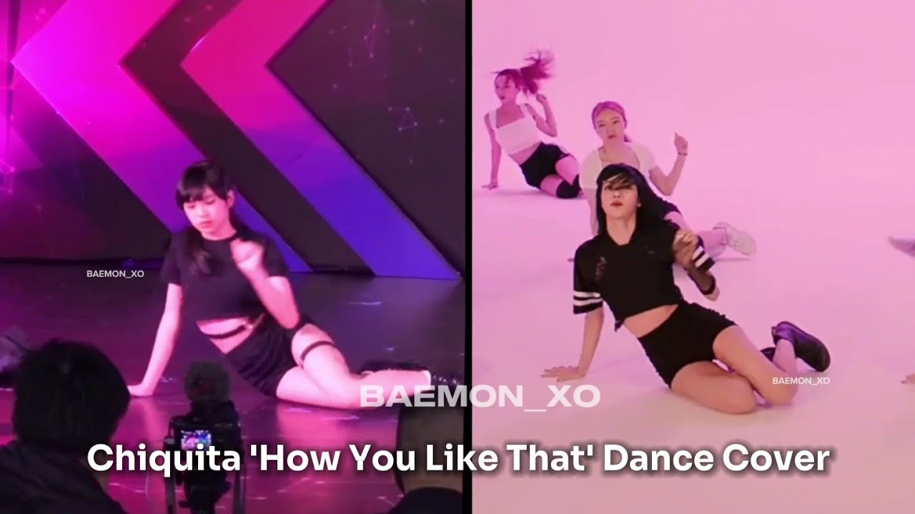 Chiquita × Lisa Dancing "How You Like That" by Blackpink