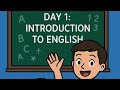 English course Day 1 | इंग्रजी कोर्स अगदी सुरुवतीपासून English for beginners #english