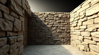  The complete stone wall construction process