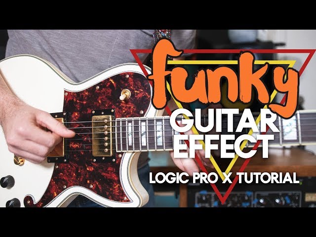 Funky Auto-Wah Guitar Effect in Logic [Logic Pro X Tutorial] class=