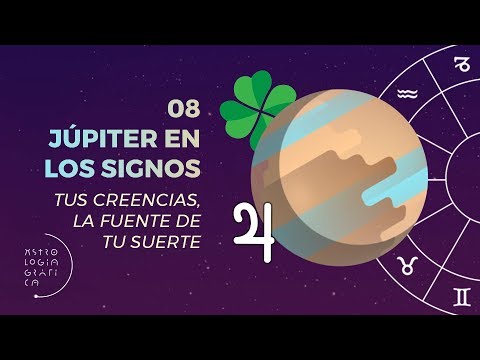 Vídeo: Que signo rege Júpiter?