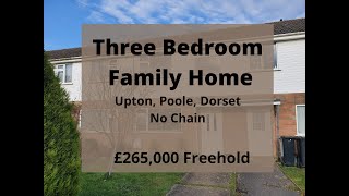 Poole, Dorset - Three Bedroom Family Home For Sale