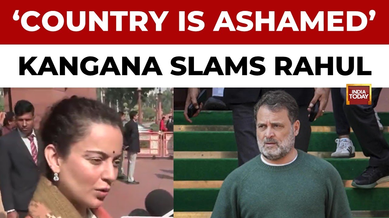 Kangana Ranaut Slams Opposition Over Book Row in Parliament | Rahul Gandhi | India Today News
