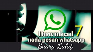 Nada Pesan Whatsapp Custom 7 Suara Lalat