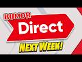 SHOCKING NEWS: Nintendo Direct Rumored for Next Week