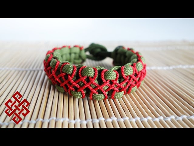 How to Make an Advanced Herringbone Stitched Solomon Knot Bracelet Tutorial  