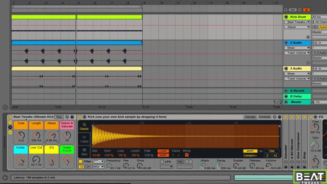 Kick live streaming. Kick Drum VST. Ableton Kick. Драм Ableton. DS Kick Ableton.