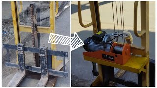 Hydraulic Forklift to Electric Forklift Conversion