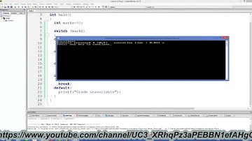 C - Programming For Beginners. Tutorial 10 - Switch Statement