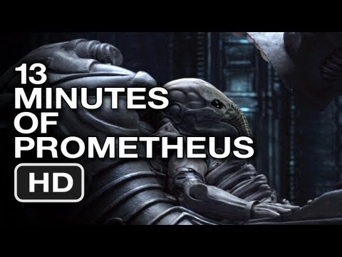 Prometheus 13 Minutes of Haunting Slow Motion - Movie Trailer HD