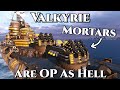 World of Warships: Valkyrie Mortars are OP as Hell - Key Battles