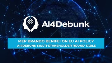 MEP Brando Benifei on EU AI Policy | AI4DEBUNK Multi-Stakeholder Round Table