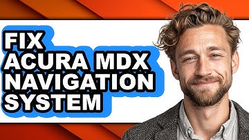 How To Fix Acura MDX Navigation System - Full Guide