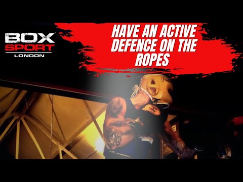 BOXING DEFENCE OFF THE ROPES - YouTube