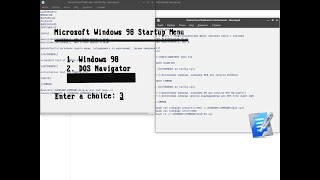 Создание загрузочного меню DOS \ Windows на ретро компьютере