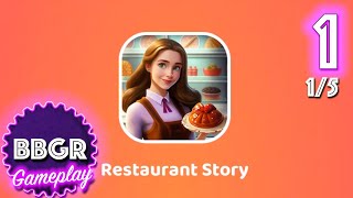 Restaurant Story: Decor & Cook - Review 1/5, Game Play Walkthrough No Commentary 1 screenshot 2